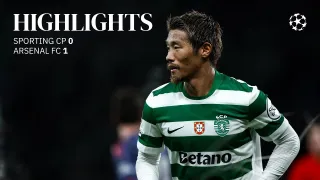 Sporting Clube de Portugal 0 - 1 Arsenal FC highlights