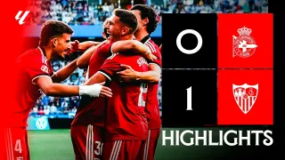 RC Deportivo La Coruña 0 - 1 Sevilla FC highlights