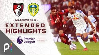 AFC Bournemouth 2 - 0 Leeds United FC highlights