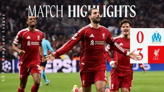 Olympique de Marseille 0 - 3 Liverpool FC highlights