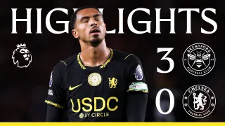 Brentford FC 3 - 0 Chelsea FC highlights