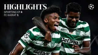 Sporting Clube de Portugal 4 - 1 FK Kairat highlights