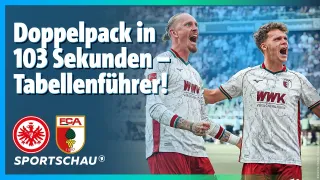 Eintracht Frankfurt 1 - 4 FC Augsburg highlights