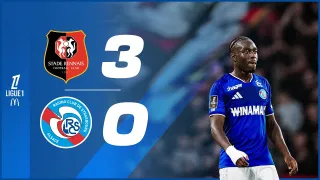 Stade Rennais FC 1901 3 - 0 RC Strasbourg Alsace highlights