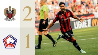 OGC Nice 2 - 1 Lille OSC highlights