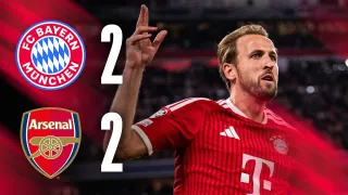 FC Bayern München 2 - 2 Arsenal FC highlights