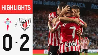 RC Celta de Vigo 0 - 2 Athletic Club highlights