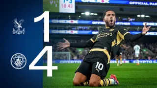 Crystal Palace FC 1 - 4 Manchester City FC highlights