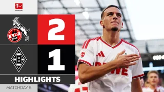 1. FC Köln 2 - 1 Borussia Mönchengladbach highlights