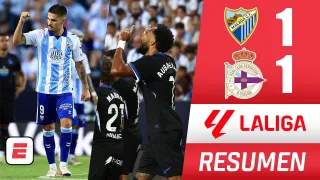 Málaga CF 1 - 1 RC Deportivo La Coruña highlights