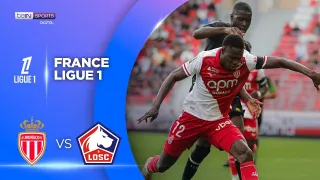 AS Monaco FC 1 - 1 Lille OSC highlights
