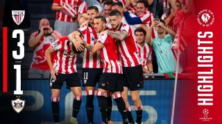 Athletic Club 3 - 1 Qarabağ Ağdam FK highlights