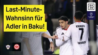 Qarabağ Ağdam FK 3 - 2 Eintracht Frankfurt highlights