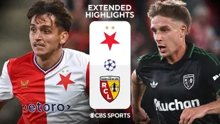 SK Slavia Praha 2 - 3 Racing Club de Lens highlights