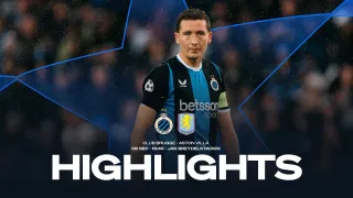 Club Brugge KV 2 - 3 Aston Villa FC highlights