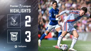 Crystal Palace FC 2 - 3 Ipswich Town FC highlights