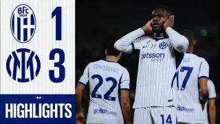 Bologna FC 1909 1 - 3 FC Internazionale Milano highlights