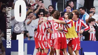 RCD Espanyol de Barcelona 0 - 1 Club Atlético de Madrid highlights