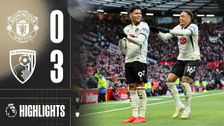 Manchester United FC 0 - 3 AFC Bournemouth highlights