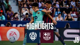Levante UD 2 - 4 FC Barcelona highlights
