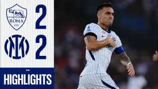 AS Roma 2 - 2 FC Internazionale Milano highlights