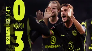 Real Sociedad de Fútbol 0 - 3 Club Atlético de Madrid highlights