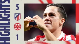 Club Atlético de Madrid 5 - 1 Eintracht Frankfurt highlights