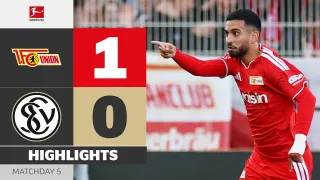 1. FC Union Berlin 1 - 0 SV 07 Elversberg highlights