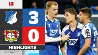 TSG 1899 Hoffenheim 3 - 0 Bayer 04 Leverkusen highlights
