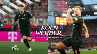 1. FC Köln 1 - 1 SV Werder Bremen highlights