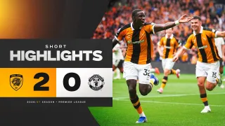 Hull City AFC 2 - 0 Manchester United FC highlights