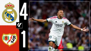 Real Madrid CF 4 - 1 Rayo Vallecano de Madrid highlights