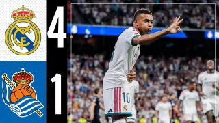 Real Madrid CF 4 - 1 Real Sociedad de Fútbol highlights