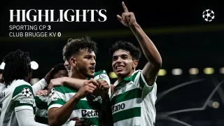 Sporting Clube de Portugal 3 - 0 Club Brugge KV highlights
