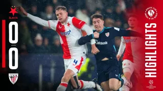 SK Slavia Praha 0 - 0 Athletic Club highlights