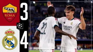 AS Roma 3 - 4 Real Madrid CF highlights