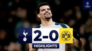 Tottenham Hotspur FC 2 - 0 Borussia Dortmund highlights